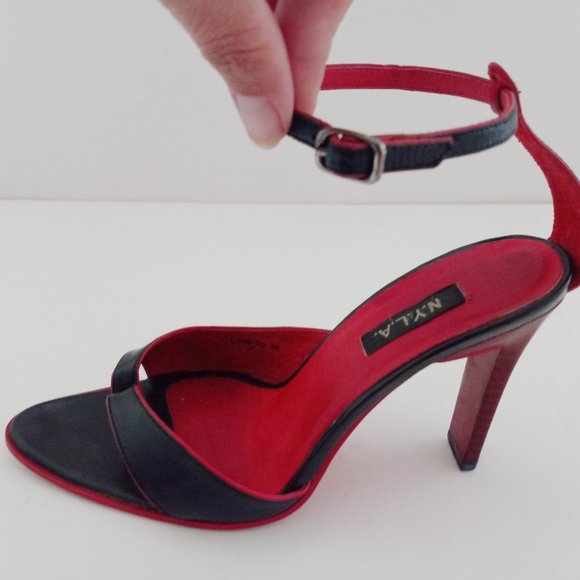 N.Y.L.A. Open Toe Heels Women's 7 - Picture 10 of 12